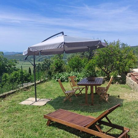 Villa Panoramica Garden Bike Massa Marittima Esterno foto