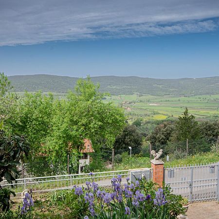Villa Panoramica Garden Bike Massa Marittima Esterno foto