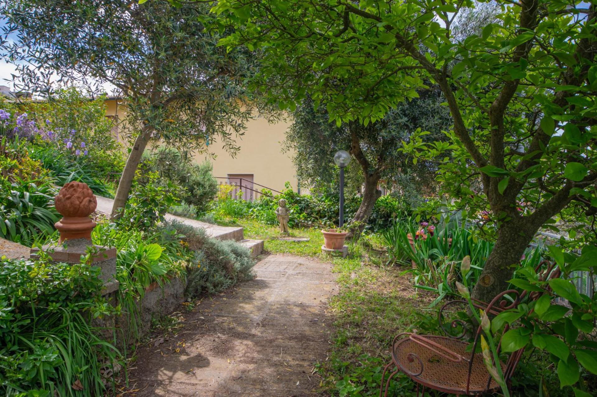 Villa Panoramica Garden Bike Massa Marittima Esterno foto