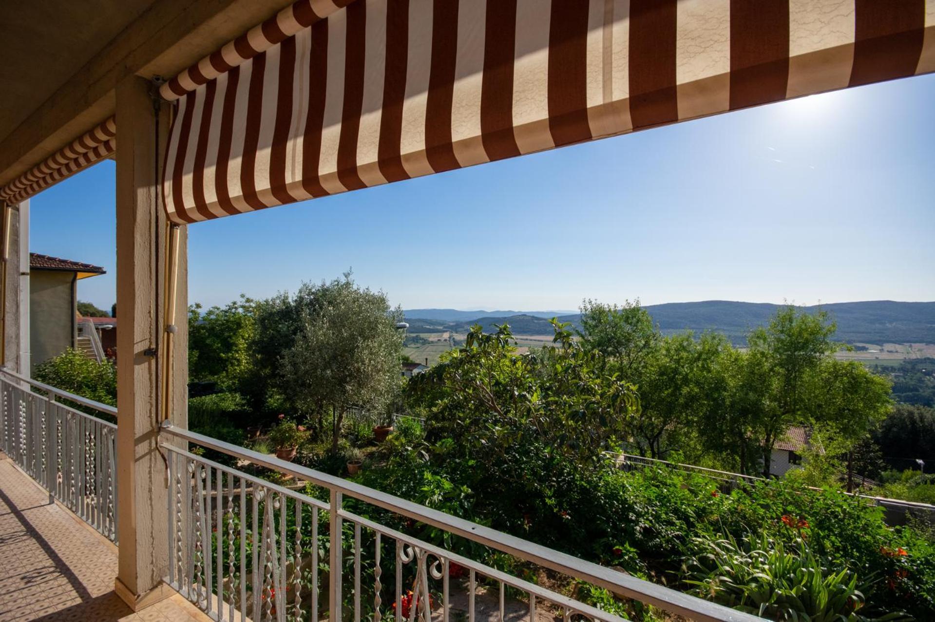 Villa Panoramica Garden Bike Massa Marittima Esterno foto